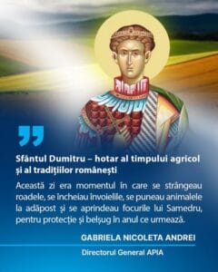 Mesaj pentru directoarea APIA! Mesaj pentru directoarea APIA!