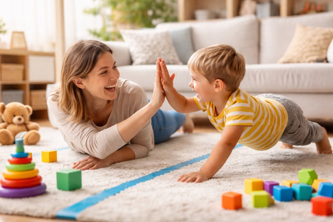 Cum pot transforma recomandările kinetoterapeutului în jocuri pe înțelesul copilului?