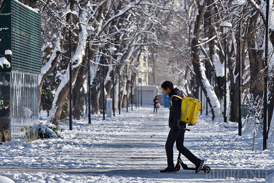 Ger intens duminică dimineața. Meteo Tulca-Bihor: „Oradea raportează cele mai reduse temperaturi din România”
