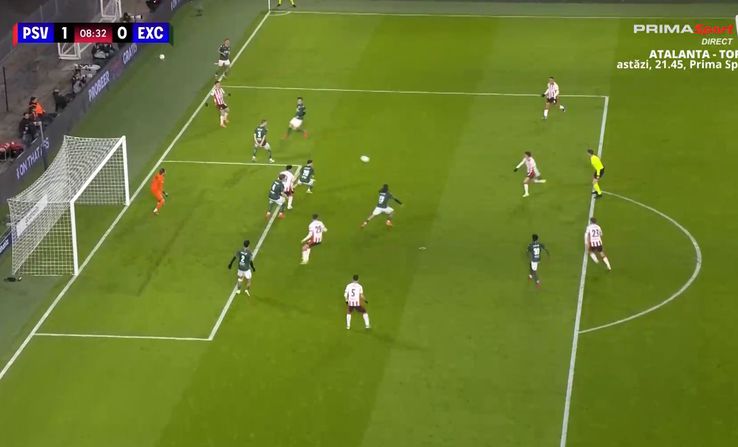 LIVE PSV - Excelsior, începutul lui Dennis Man în 2026