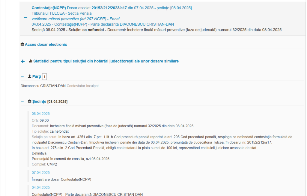 Dosarul „Sex cu minore” al lui Dan Diaconescu a rămas blocat la Tulcea. Ce s-a petrecut în ultimele 11 luni