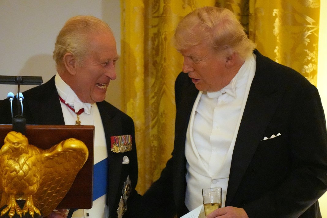 Umorul Regelui Charles la cina cu Trump: „Fără noi, ați comunica în franceză” / „Am încercat să refacem Casa Albă în 1814”