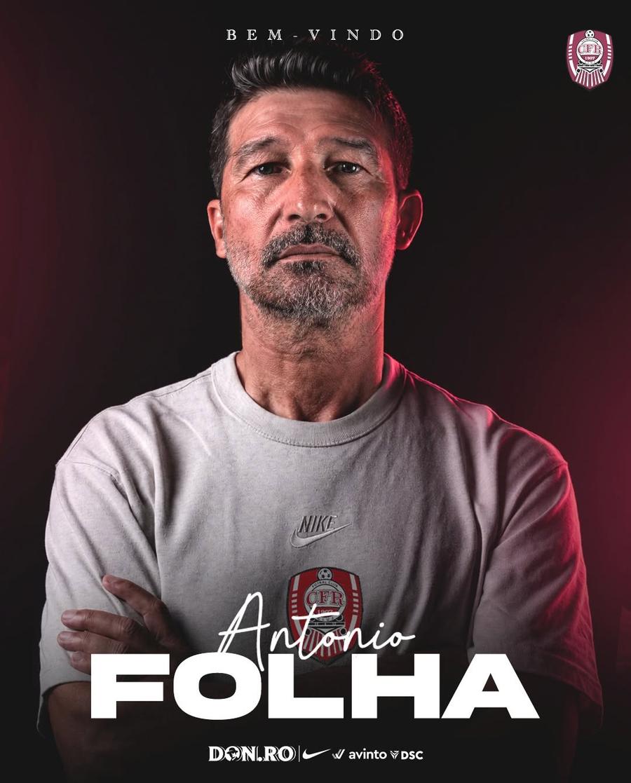 CFR Cluj a dezvăluit noul său antrenor: „Bun venit”