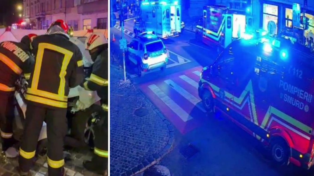 Accident în Brașov: O automobil a colizionat cu un grup de persoane, trei dintre acestea au decedat.