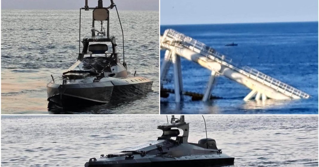 Dronă navală explozivă neutralizată de un F-16 românesc în apropierea platformei Neptun Deep...
