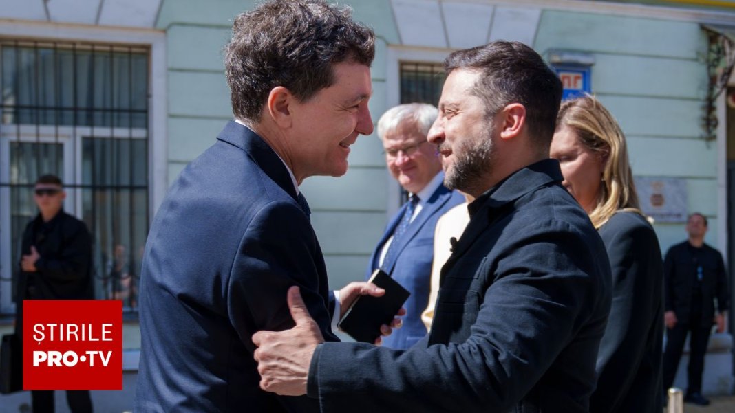 Nicușor Dan, la finalul întâlnirii cu Zelenski: „Nicio instituție de învățământ românească din Ucraina nu trebuie să sufere”