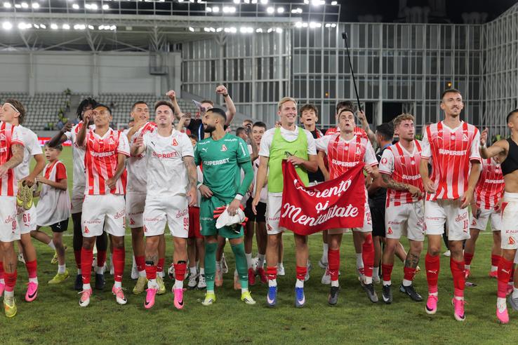 Nu s-au oprit! » Ce s-a petrecut pe teren, imediat după Dinamo - FC Voluntari 4-0
